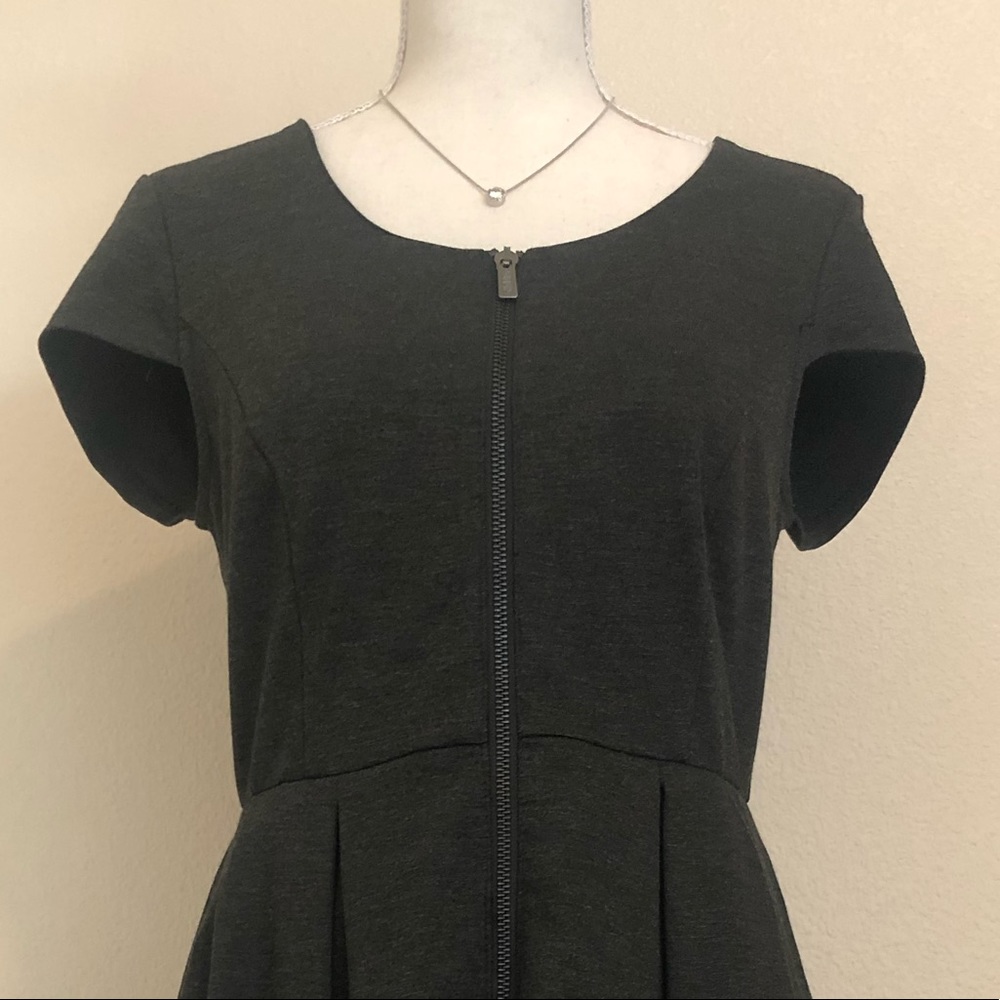 Dark grey dress